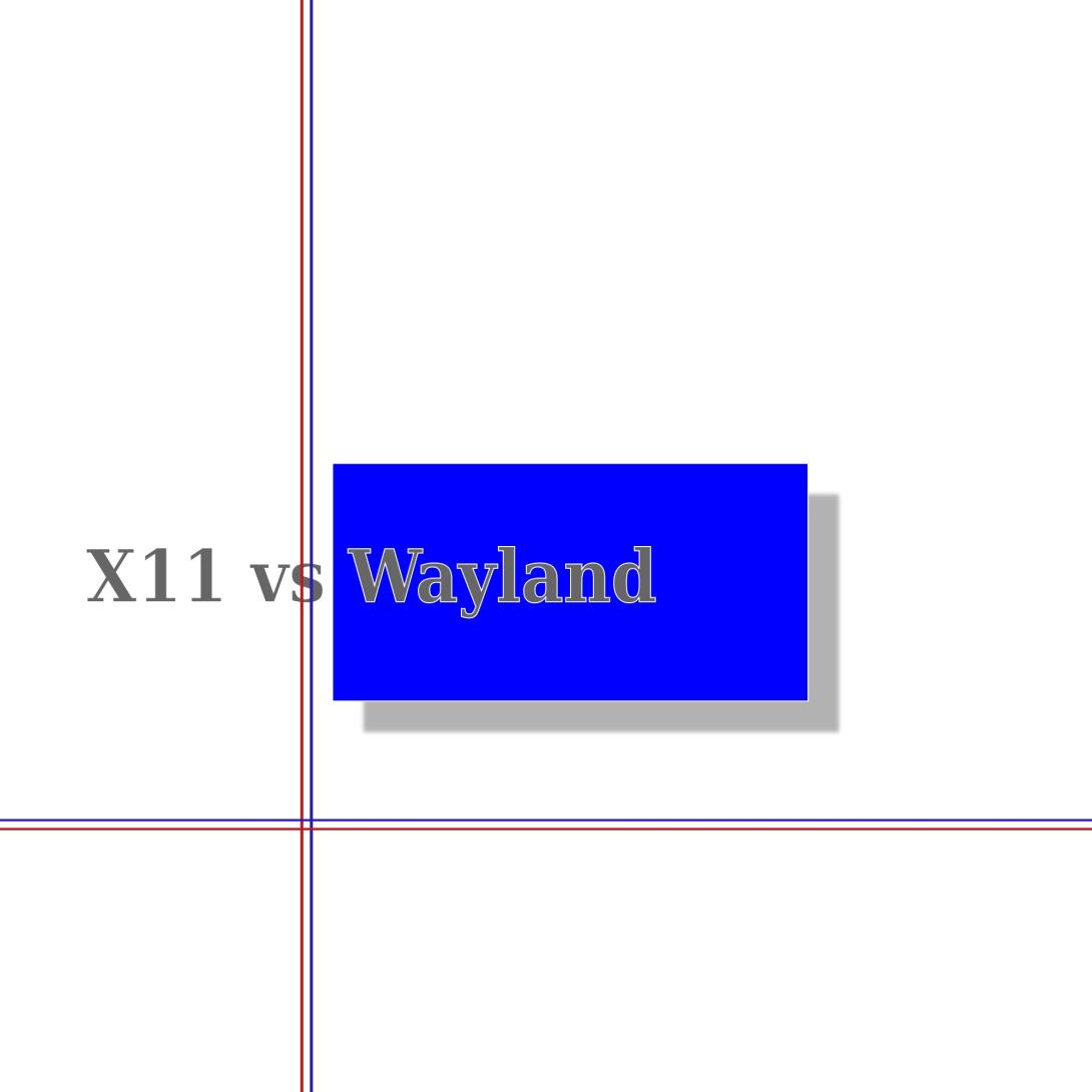 X11 vs Wayland